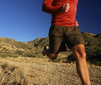 cropped good male runner